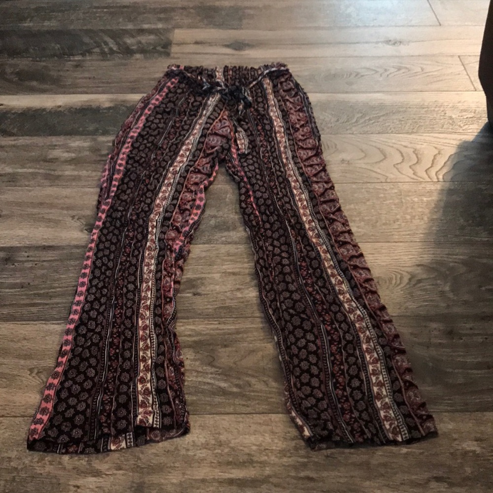 Stretchy long pants